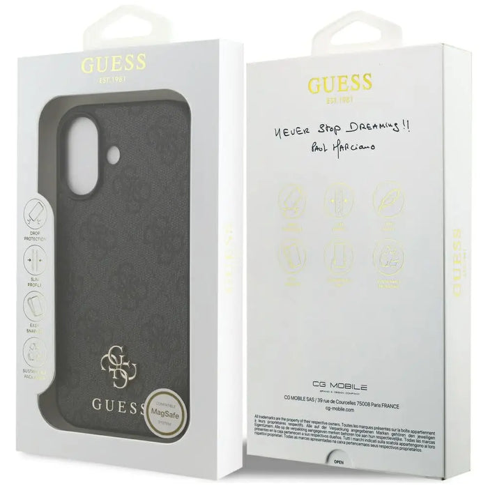 Калъф Guess 4G Small Classic Logo MagSafe за iPhone 17