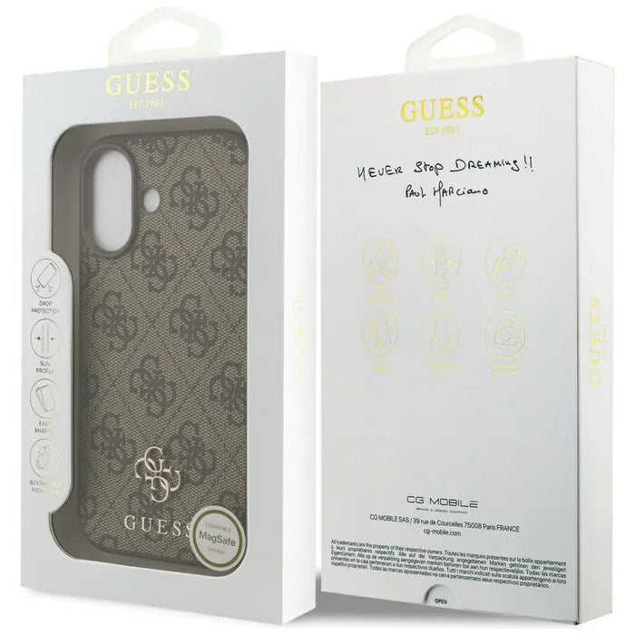 Калъф Guess 4G Small Classic Logo MagSafe за iPhone 17