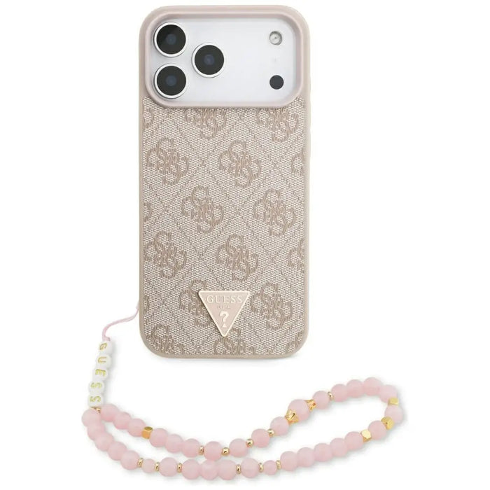 Калъф Guess 4G Strap Triangle Logo MagSafe за iPhone 17 Pro