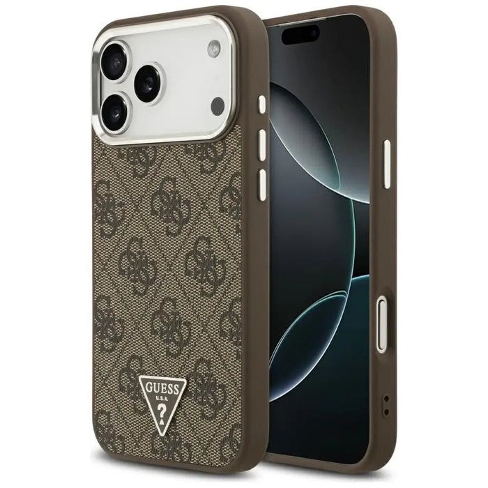 Калъф Guess 4G Triangle Logo MagSafe за iPhone 17 Pro Max