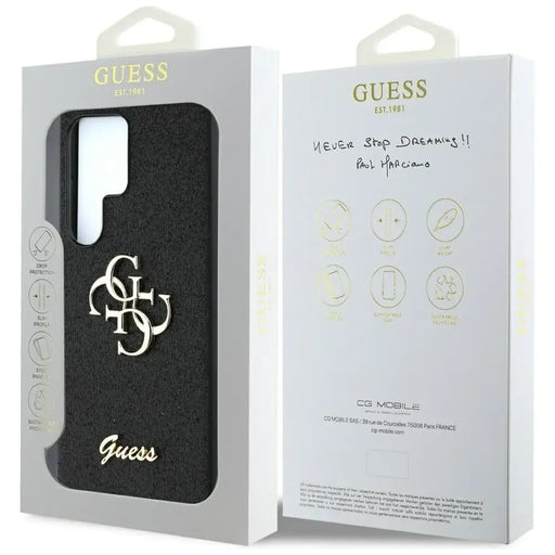 Калъф Guess Fixed Glitter Big 4G Metal Logo за Samsung