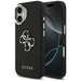 Калъф Guess Grained Big 4G Classic Logo за iPhone 17 - черен