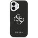 Калъф Guess Grained Big 4G Classic Logo за iPhone 17 - черен
