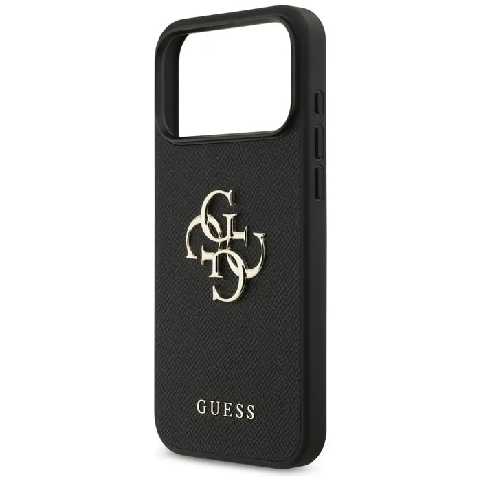 Калъф Guess Grained Big 4G & Classic Logo за iPhone 17 Pro