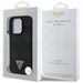 Калъф Guess Grained Hot Stamp Peony Triangle Logo MagSafe
