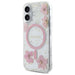 Калъф Guess Resin Flower Glitter MagSafe за iPhone 16