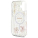 Калъф Guess Resin Flower Glitter MagSafe за iPhone 16