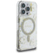 Калъф Guess Resin Flowers Glitter MagSafe за iPhone 16 Pro