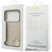 Калъф Guess с брокатено триъгълно лого MagSafe за iPhone 17