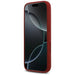 Калъф Guess Silicone Script Metal Logo MagSafe за iPhone 17
