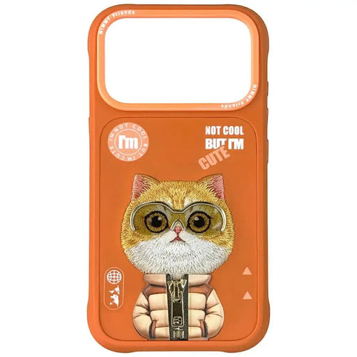 Калъф Nimmy Cool&Cute 2.0 с котка за iPhone 17 Pro Max