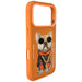 Калъф Nimmy Glasses Cool Dog за iPhone 17 Pro - оранжев