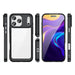 Калъф Outer Space за iPhone 17 Pro Max - черен прозрачен