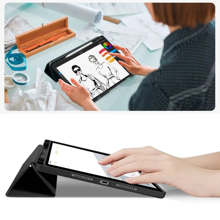 Калъф-писалка TechProtect SmartCase за Lenovo Idea Tab Plus