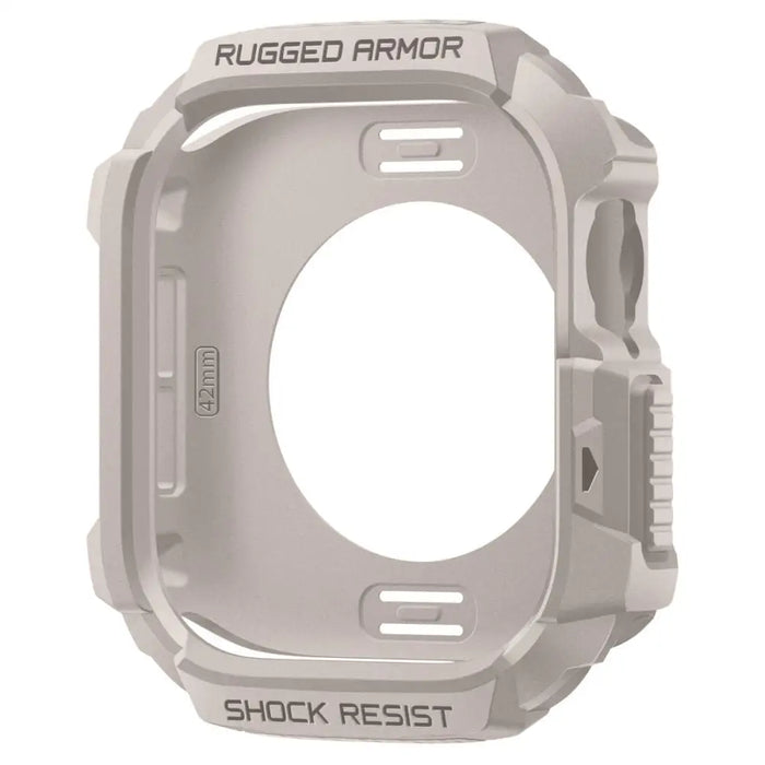 Калъф Spigen Rugged Armor за Apple Watch 42 мм - бежов
