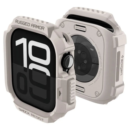 Калъф Spigen Rugged Armor за Apple Watch 42 мм - бежов