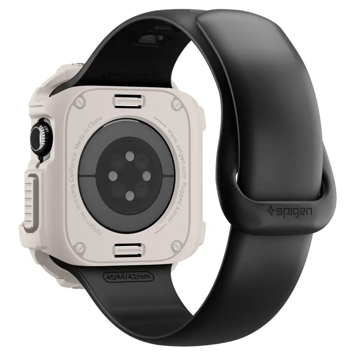 Калъф Spigen Rugged Armor за Apple Watch 42 мм - бежов