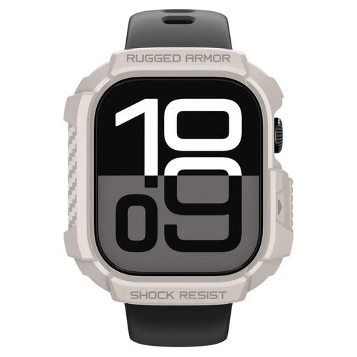 Калъф Spigen Rugged Armor за Apple Watch 42 мм - бежов