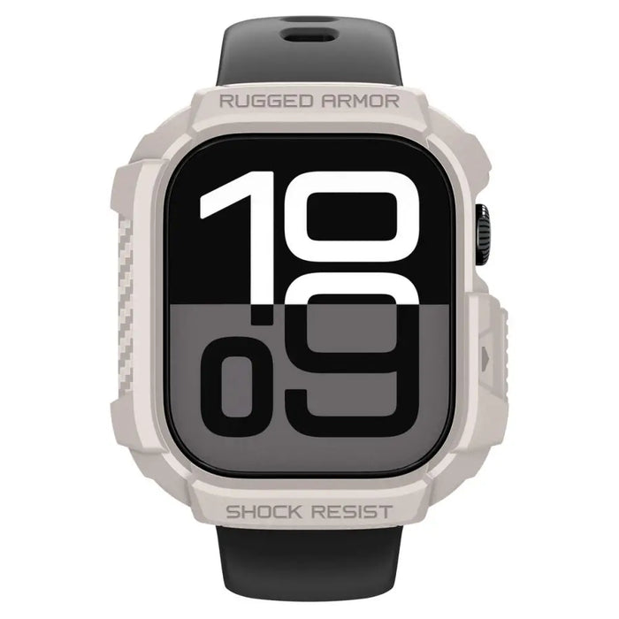 Калъф Spigen Rugged Armor за Apple Watch 42 мм - бежов