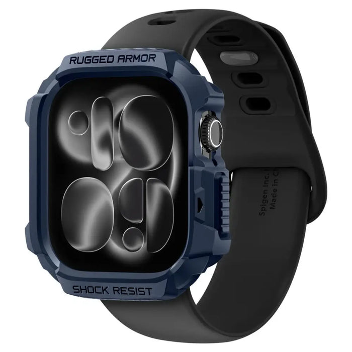 Калъф Spigen Rugged Armor за Apple Watch 42 мм - тъмносин