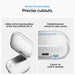 Калъф Spigen с течни кристали за AirPods Pro 3 - прозрачен