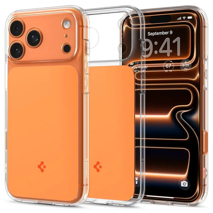 Калъф Spigen Thin Fit MagSafe за iPhone 17 Pro - прозрачен