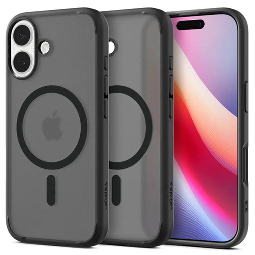 Калъф Spigen Ultra Hybrid MagSafe за iPhone 17 - черен