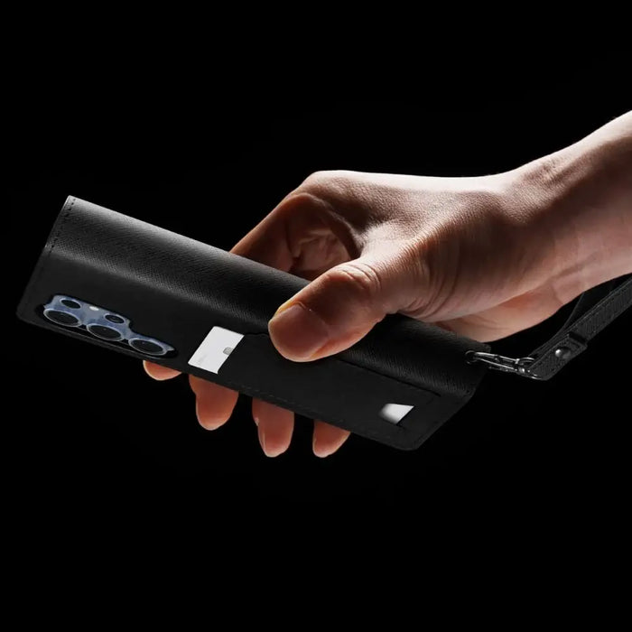 Калъф Spigen Wallet ’S’ за Samsung Galaxy S25 Ultra - черен