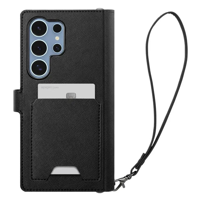 Калъф Spigen Wallet ’S’ за Samsung Galaxy S25 Ultra - черен