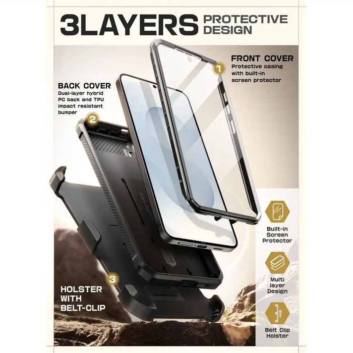 Калъф Supcase Unicorn Beetle Pro за Samsung Galaxy S25 FE