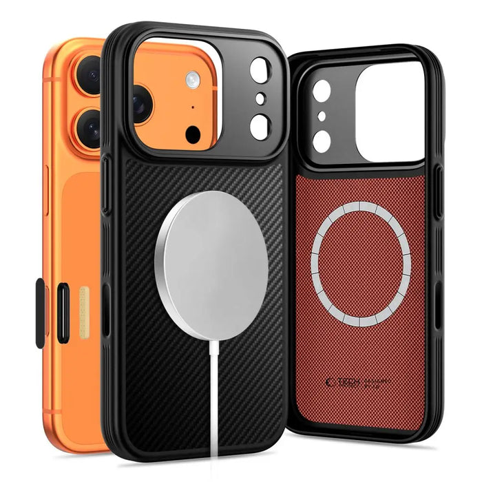 Калъф Tech-Protect Kevlar Aramid MagSafe за iPhone 17 Pro