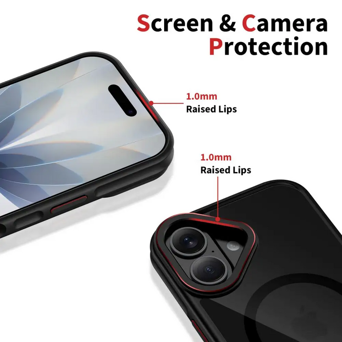 Калъф Tech-Protect MagHybrid MagSafe за iPhone 17 - черен