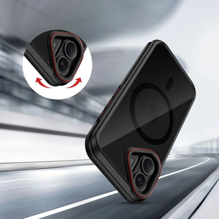 Калъф Tech-Protect MagHybrid MagSafe за iPhone 17 - черен