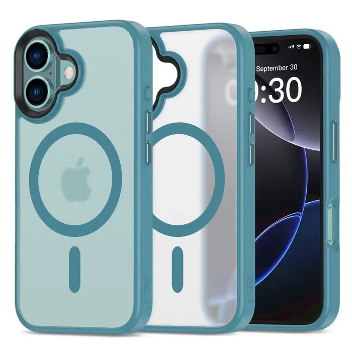 Калъф Tech-Protect MagMat MagSafe за iPhone 16 - син