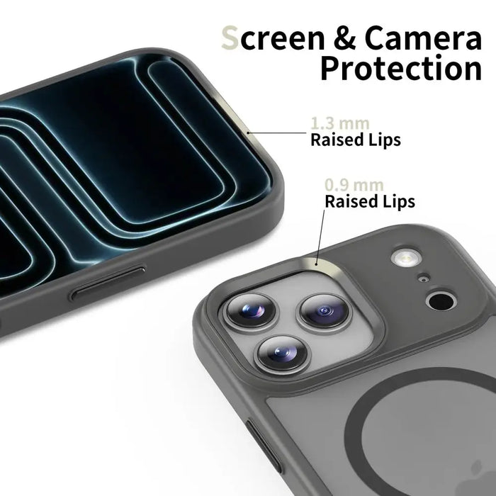 Калъф Tech-Protect MagMat MagSafe за iPhone 17 Pro - сив