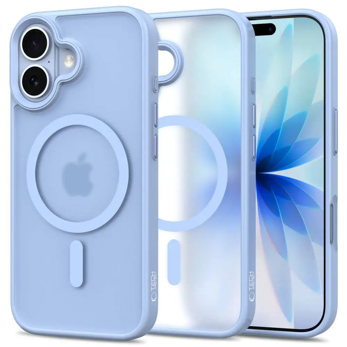 Калъф Tech-Protect MagMat MagSafe за iPhone 17 - син