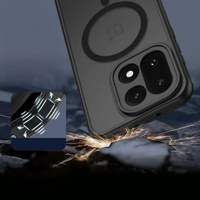 Калъф Tech-Protect MagMat MagSafe за OnePlus 15 - черен