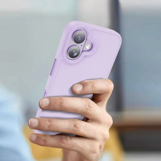Калъф Tech-Protect MagMat за iPhone 17 - лилав