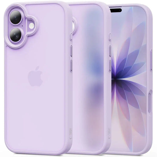 Калъф Tech-Protect MagMat за iPhone 17 - лилав