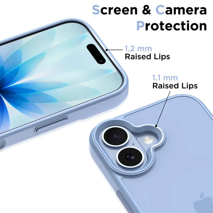 Калъф Tech-Protect MagMat за iPhone 17 - син