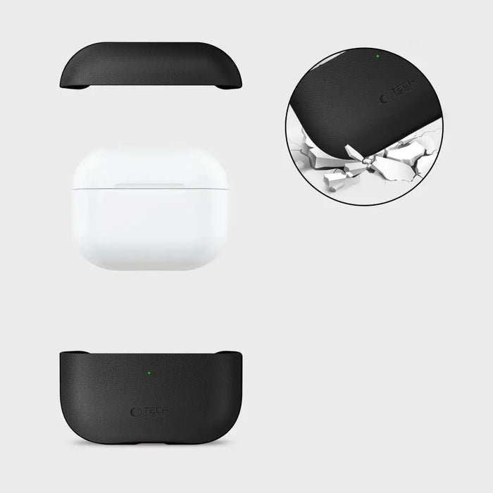 Калъф Tech-Protect NaturalFit за AirPods Pro 3 - черен