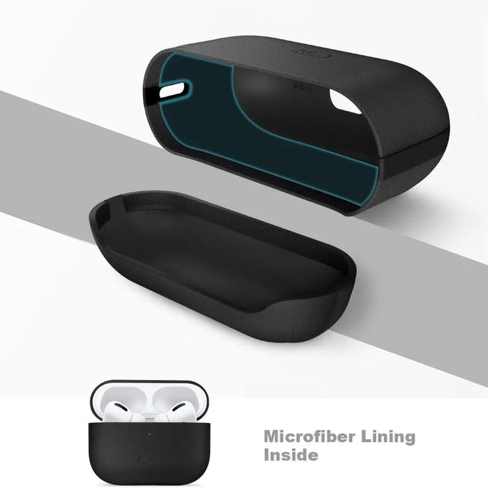 Калъф Tech-Protect NaturalFit за AirPods Pro 3 - черен