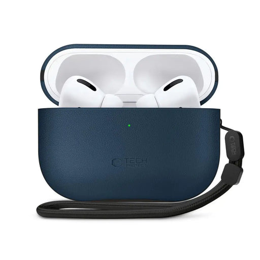 Калъф Tech-Protect NaturalFit за AirPods Pro 3 - тъмносин