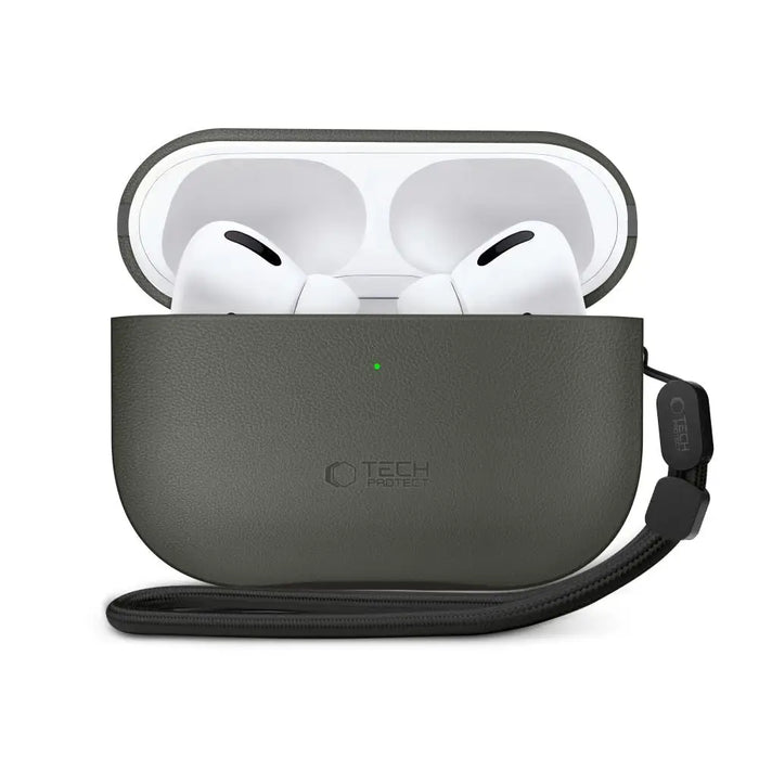 Калъф Tech-Protect NaturalFit за AirPods Pro 3 - зелен