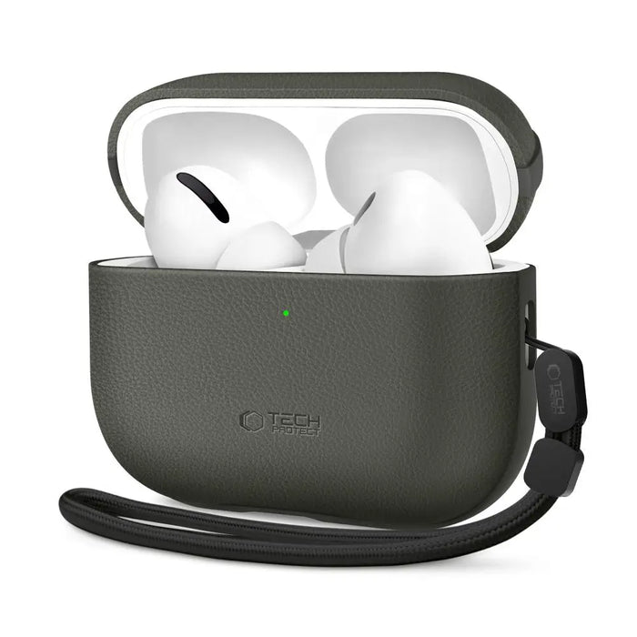 Калъф Tech-Protect NaturalFit за AirPods Pro 3 - зелен