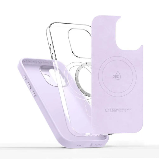 Калъф Tech-Protect Uniq MagSafe за iPhone 17 - лилав