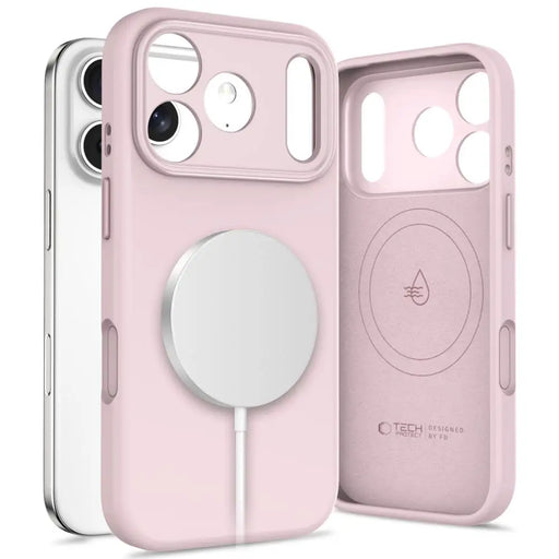 Калъф Tech-Protect Uniq MagSafe за iPhone 17 Pro Max - розов