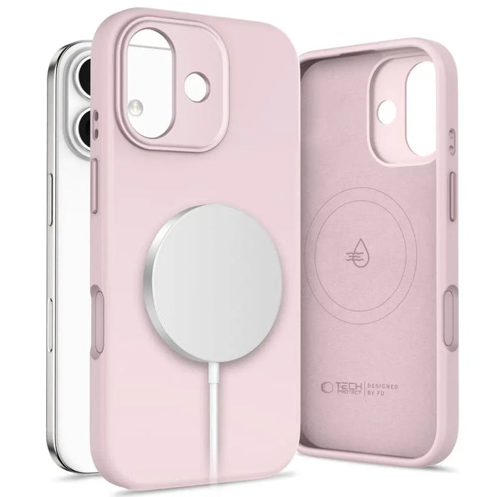 Калъф Tech-Protect Uniq MagSafe за iPhone 17 - розов