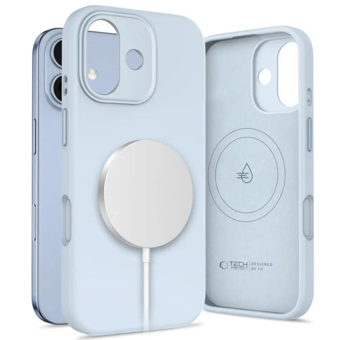 Калъф Tech-Protect Uniq MagSafe за iPhone 17 - син