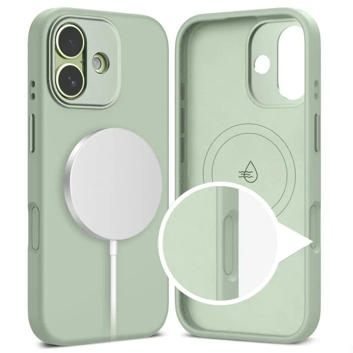 Калъф Tech-Protect Uniq MagSafe за iPhone 17 - зелен